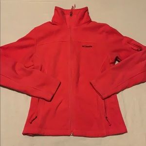Pink Columbia Zip up Jacket